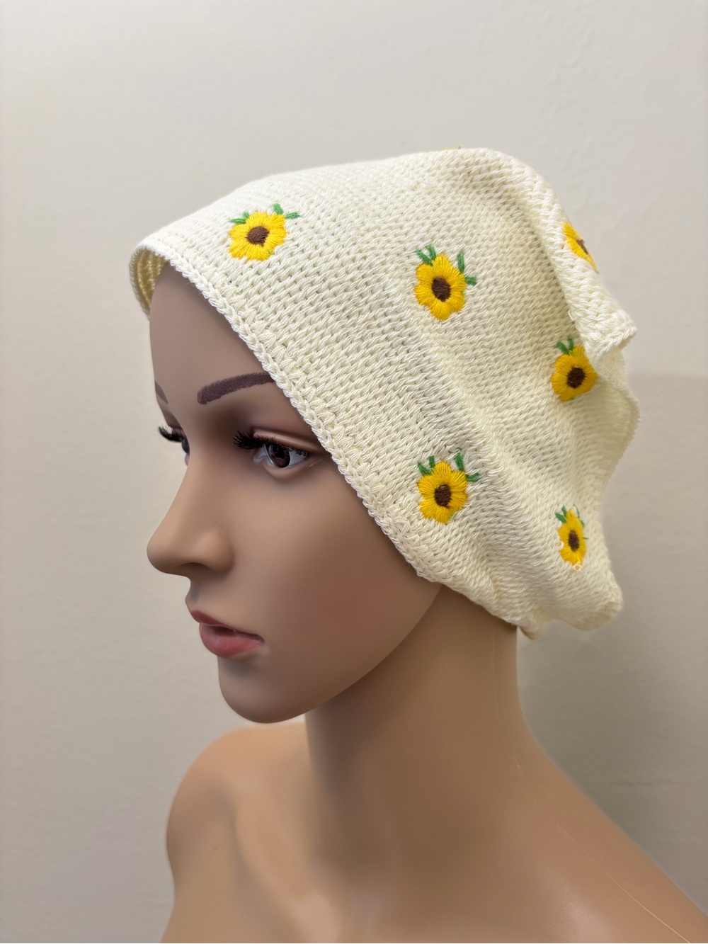 Camila coelho new accessory for Hair style, crochet, Sunflower design